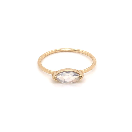 Load image into Gallery viewer, Marquis Cut Moonstone Ring
