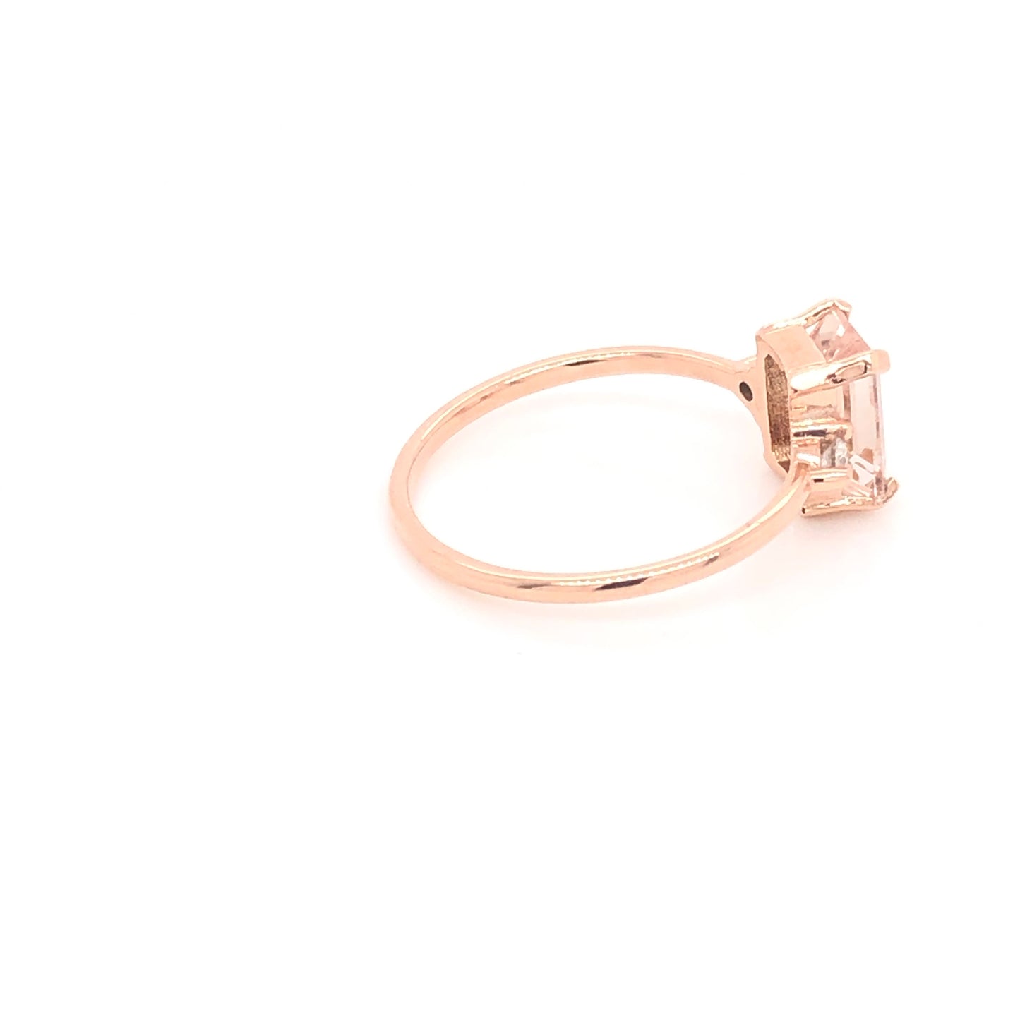 Ximena Morganite Ring with Diamonds Special Edition