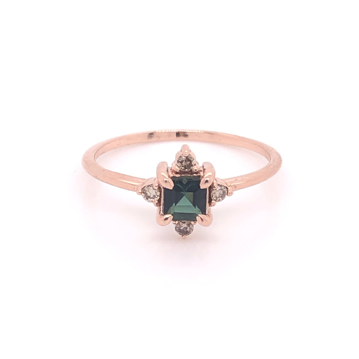 IMMEDIATE DELIVERY / Marie Antoinette Ring / 14k Rose Gold / Size 7