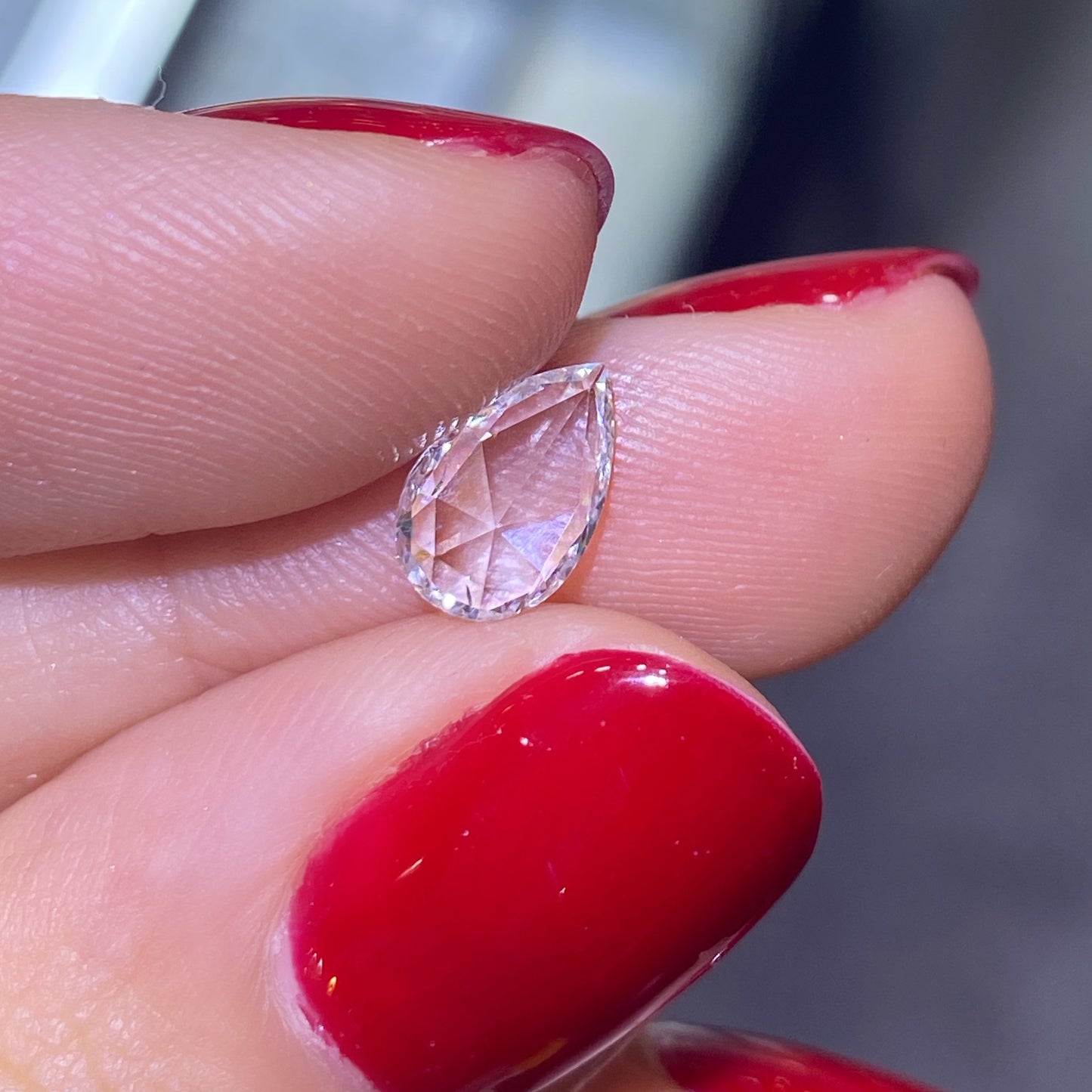 ANTICIPO Diamante Rosecut Gota de 0.60ct