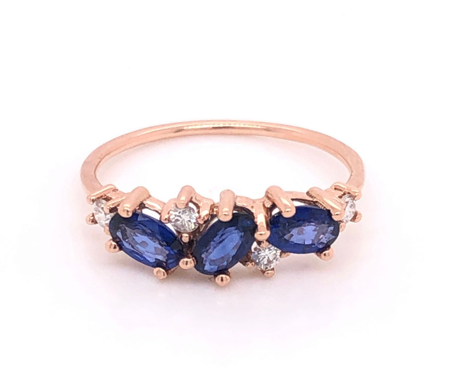 Laura Special Edition Ring with Purple Sapphires