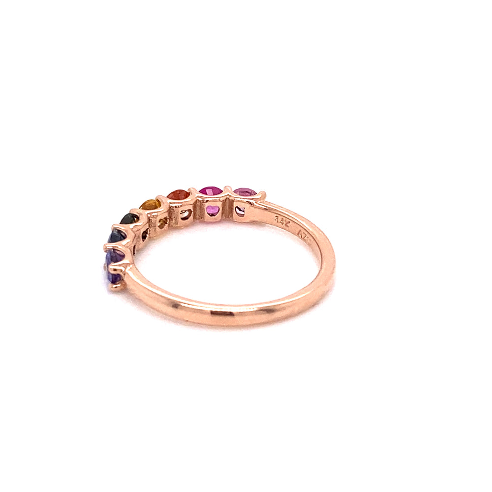 
                      
                        Anillo Leah Arcoiris Grande
                      
                    