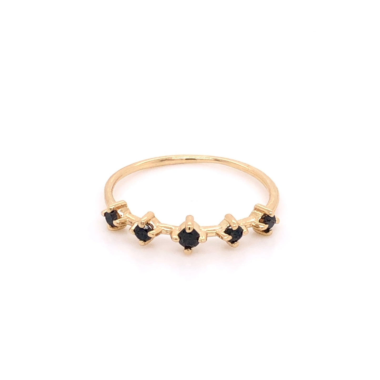 Marlena Black Diamond Ring