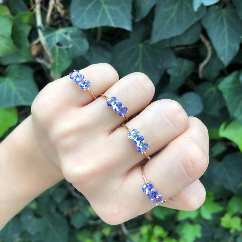 
                      
                        Soluna Ring with Tanzanites
                      
                    
