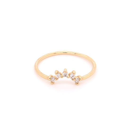 Marian Crown Ring