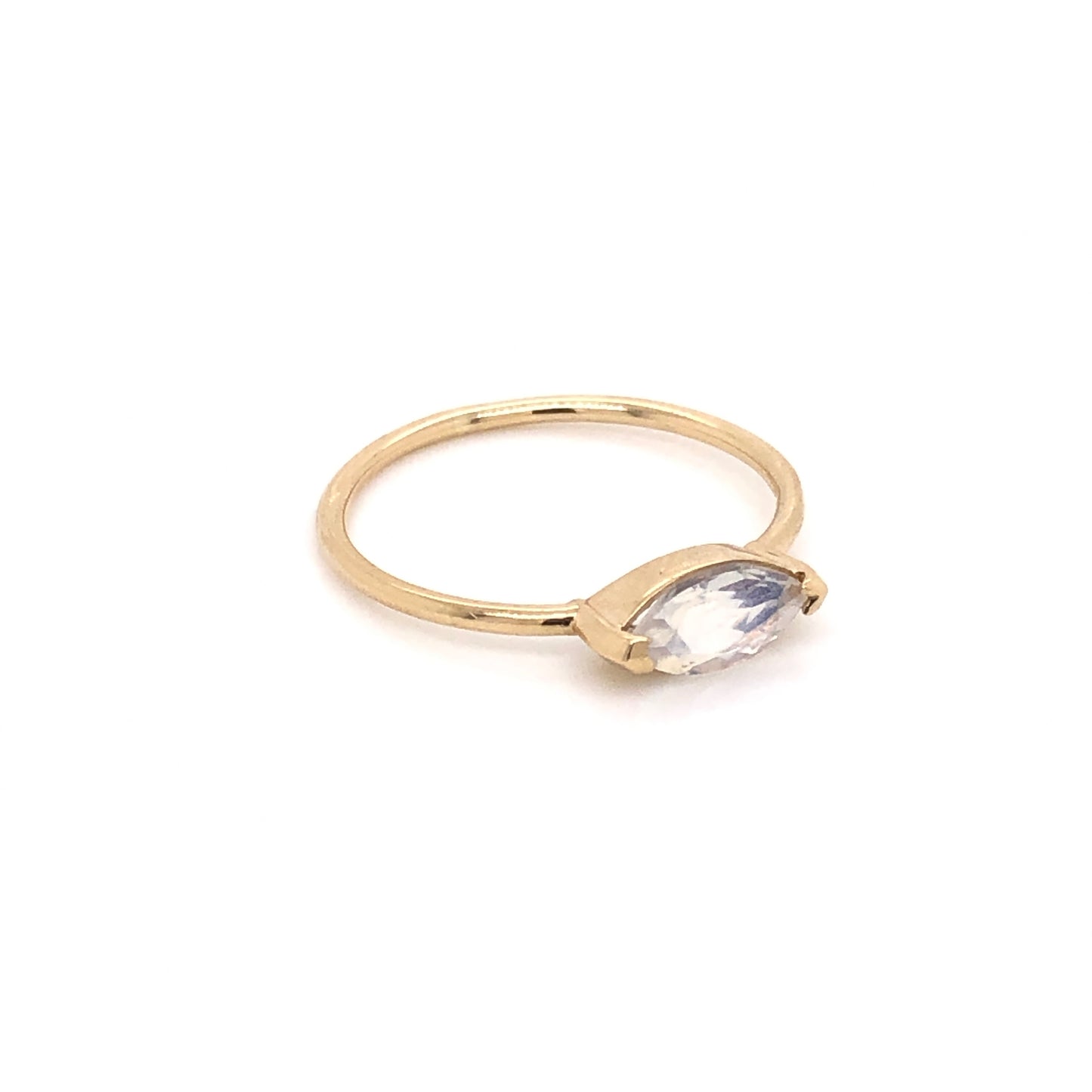Load image into Gallery viewer, Marquis Cut Moonstone Ring
