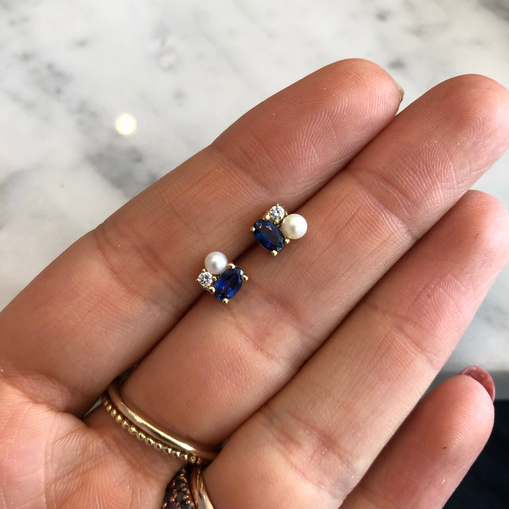 
                      
                        Erika Earrings with Sapphire or Ruby
                      
                    