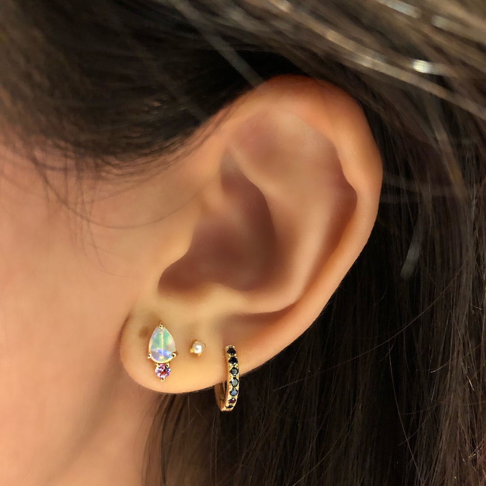 
                      
                        Opal Earrings with Pink Sapphire
                      
                    