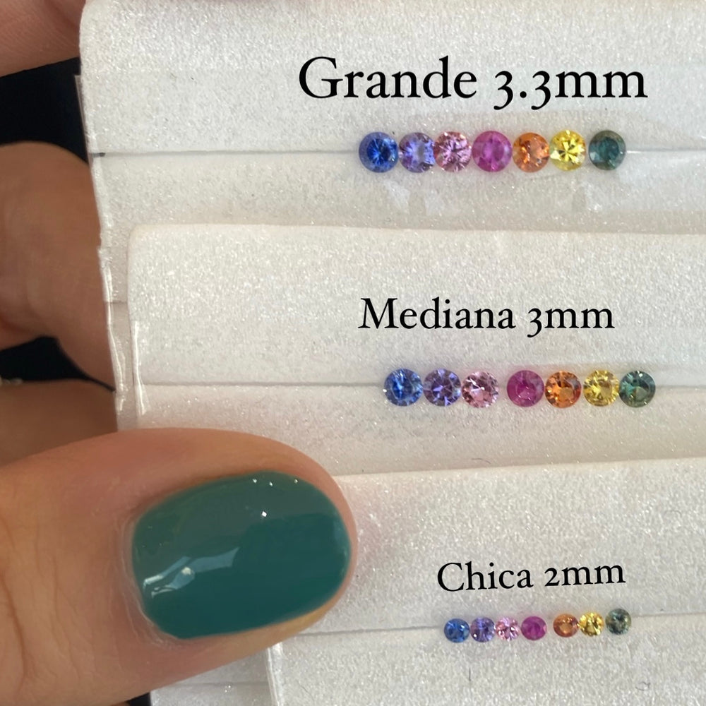 
                      
                        Anillo Leah Arcoiris Grande
                      
                    
