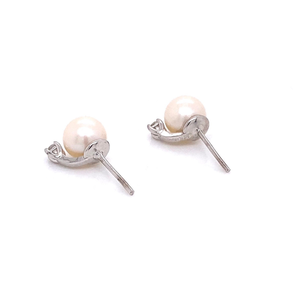 Regina Pearl and Diamond Earrings