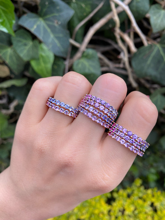 Half Churumbela of Purple Pink Sapphires / SPECIAL EDITION SAPPHIRES FROM THAILAND