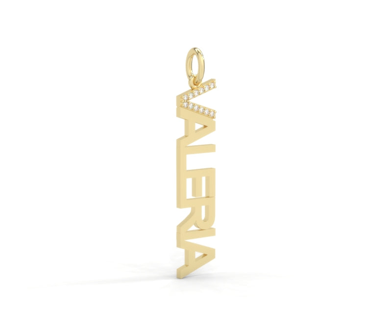 
                      
                        Dije de Nombre Con Inicial en Diamantes
                      
                    