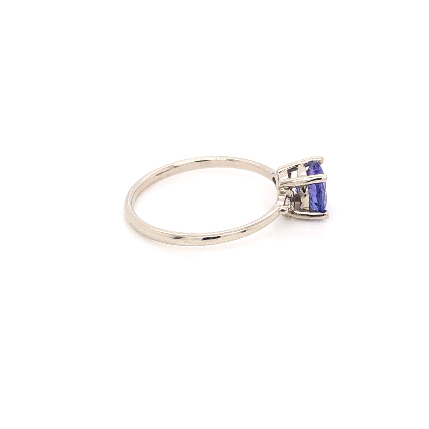 Tanzanite Ring with Diamonds