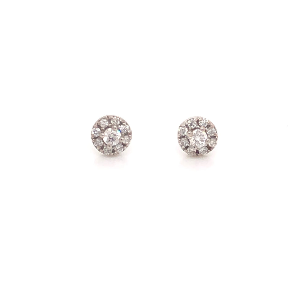 
                      
                        Aretes de Diamantes con Halo de Diamantes
                      
                    