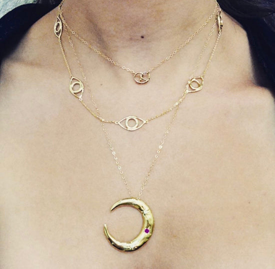Moon Moon Necklace