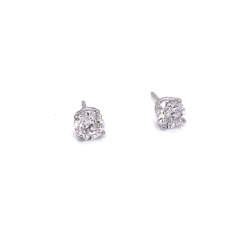 ENTREGA INMEDIATA / Aretes de Diamantes de 1.20ct (0.60ct cada uno)