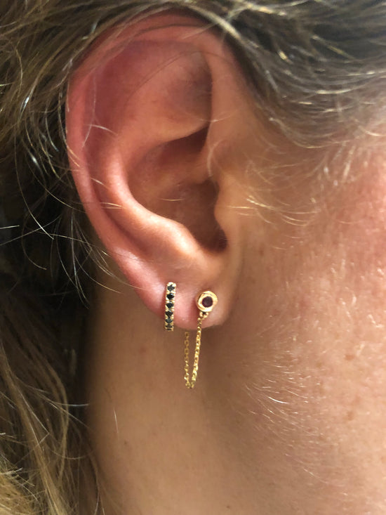 Ariela'z Chain Hoop Earrings