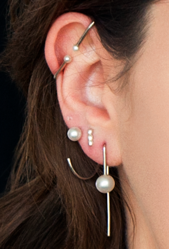 Pearl Cane Earrings